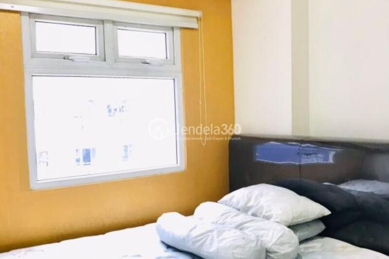 Bedroom 2BR Green Pramuka City Apartment at Middle Floor