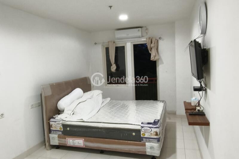 Bedroom Elegant Studio Apartment at Sentul Tower Apartment Low Floor