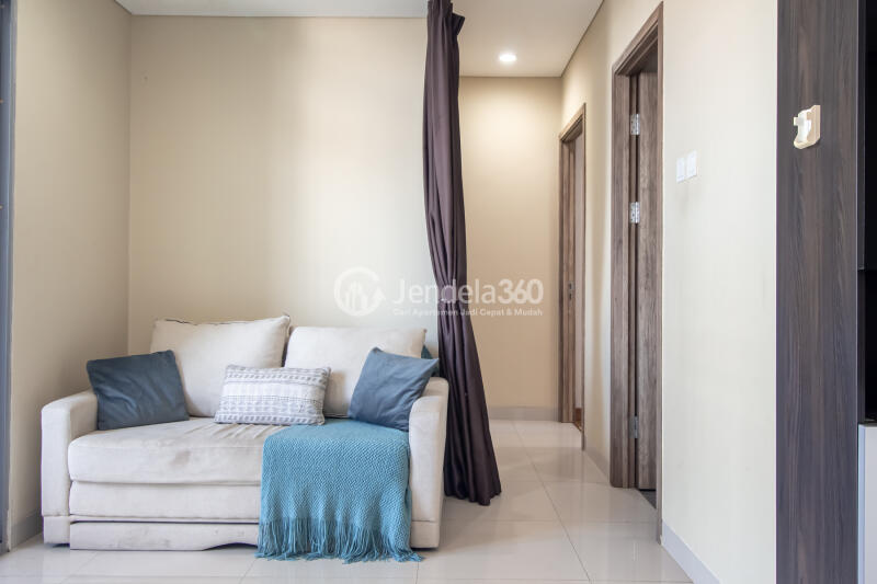 Living Room Flawless 2BR Apartment at Pejaten Park Residence Low Floor