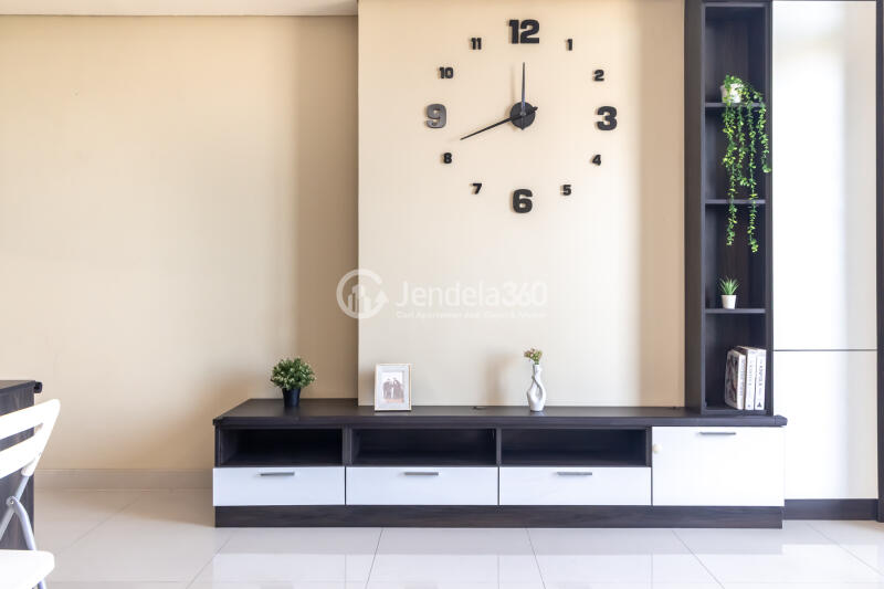 Living Room Flawless 2BR Apartment at Pejaten Park Residence Low Floor
