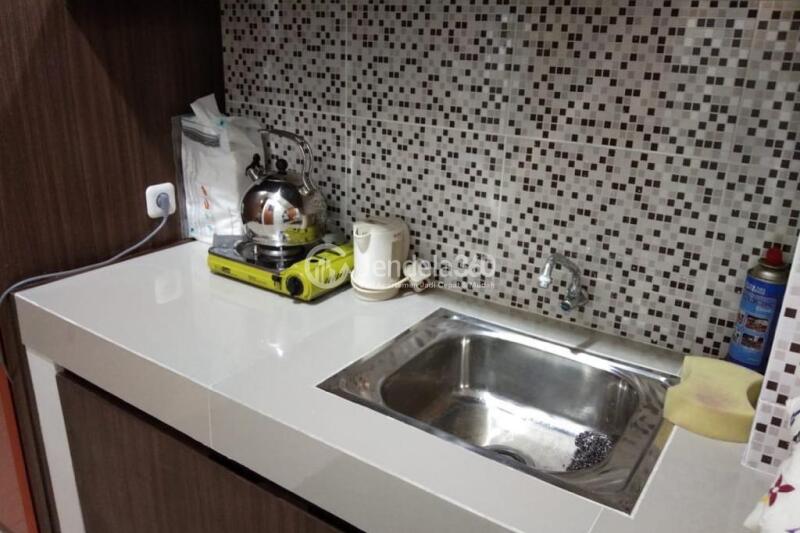Kitchen Low Floor 1BR Apartment with  View at Puncak Bukit Golf Apartment