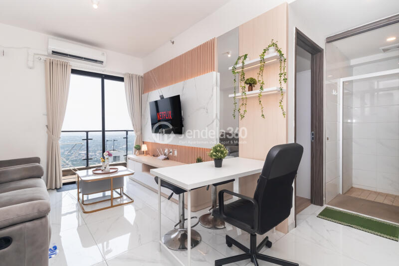 Dining Room Homey 2BR Apartment at Sky House Alam Sutera Tower C2