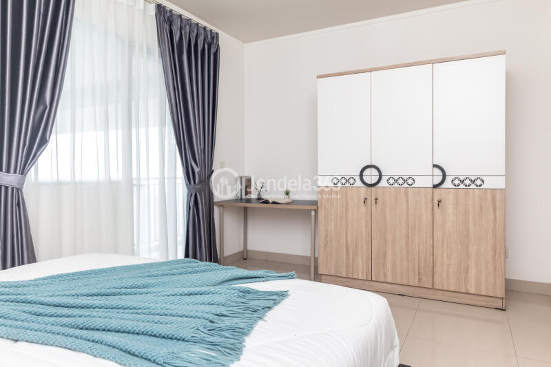 Bedroom 2 High Floor 3BR Apartment with City View at Sahid Sudirman Residence