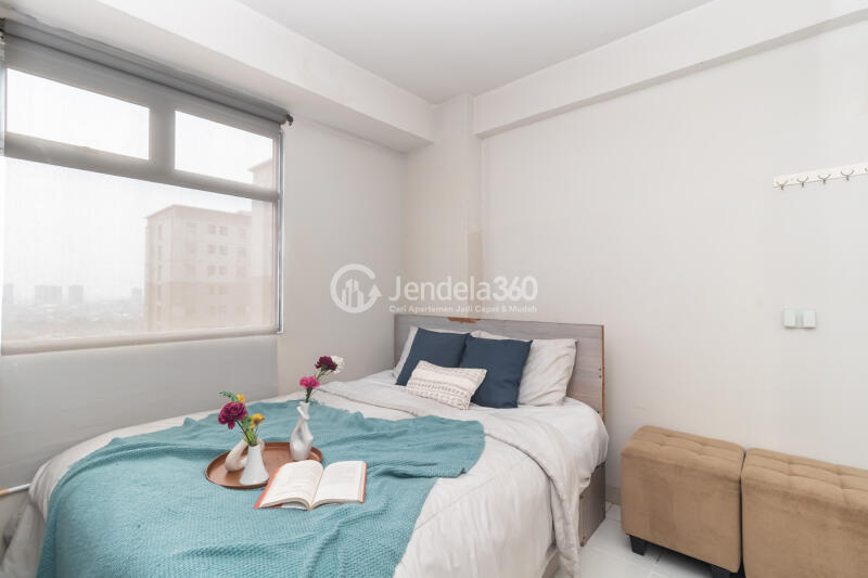 Bedroom 1 Trendy 2BR Apartment Low Floor with  View at Kalibata City Apartment