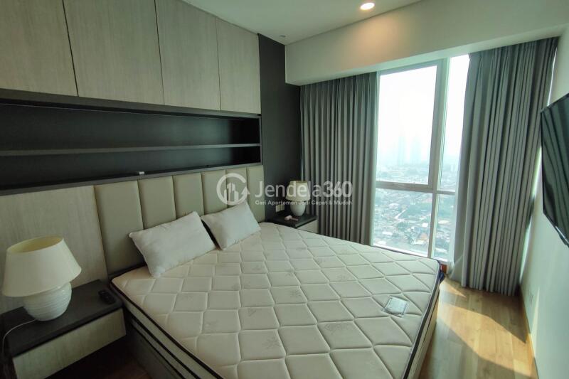 Bedroom 1 Homey 2BR Apartment at Setiabudi Sky Garden Tower Sky