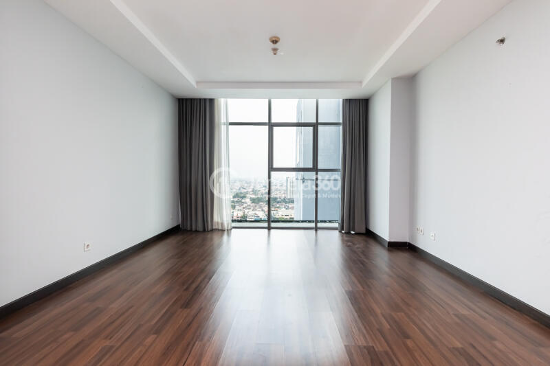 Bedroom 1 Cozy 2BR Apartment Low Floor with - View at Satu8 Residences