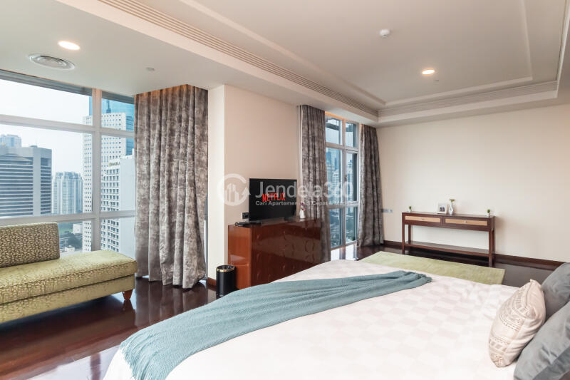Bedroom 1 Lovely 3BR Apartment at Shangri-La Residence Tower -