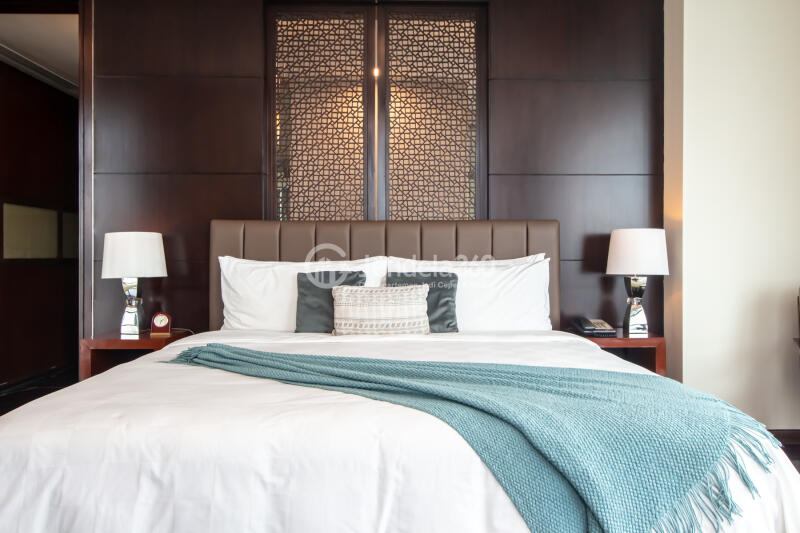 Bedroom 1 Lovely 3BR Apartment at Shangri-La Residence Tower -