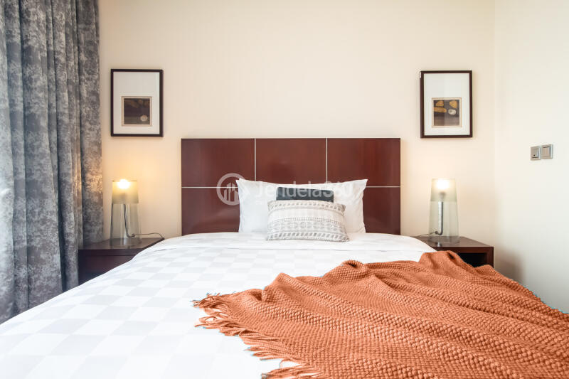 Bedroom 2 Lovely 3BR Apartment at Shangri-La Residence Tower -