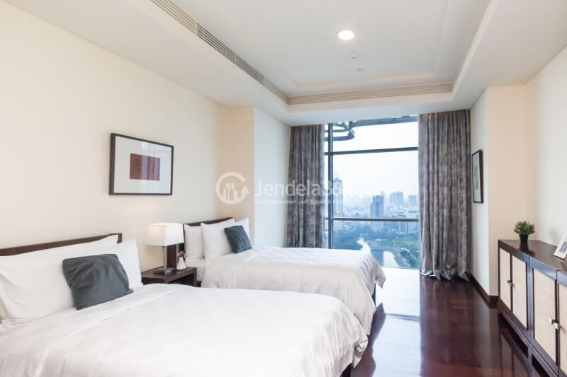 Bedroom 3 Lovely 3BR Apartment at Shangri-La Residence Tower -