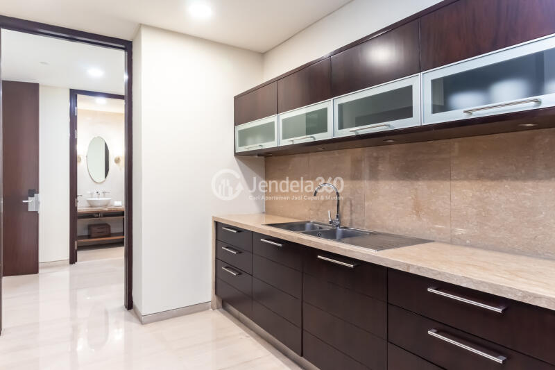 Kitchen 2BR Apartment with - View at Shangri-La Residence