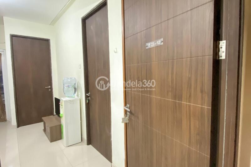 Living Room Elegant 2BR Apartment High Floor with LRT Station View at Grand Icon Caman Apartment