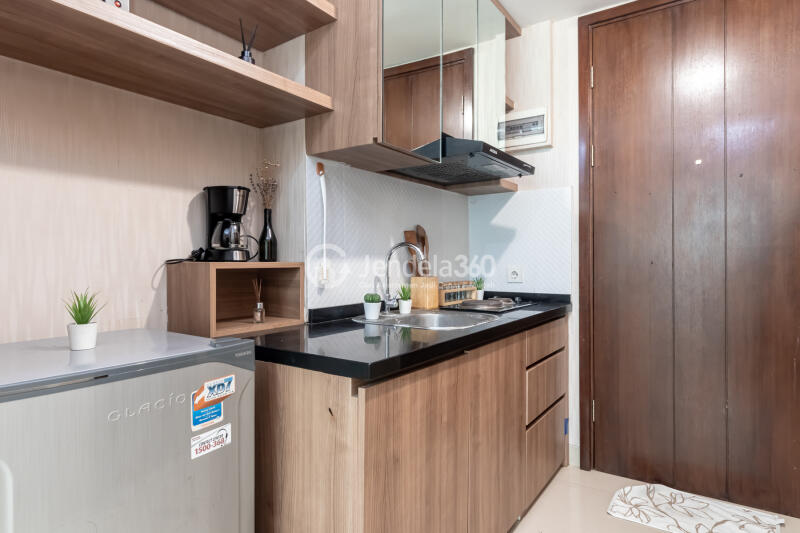 Kitchen Homey Studio Apartment at U Residence Karawaci Low Floor