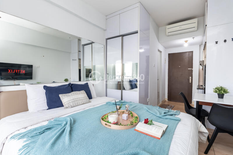 Bedroom Puri Park View Apartment Studio Fully Furnished