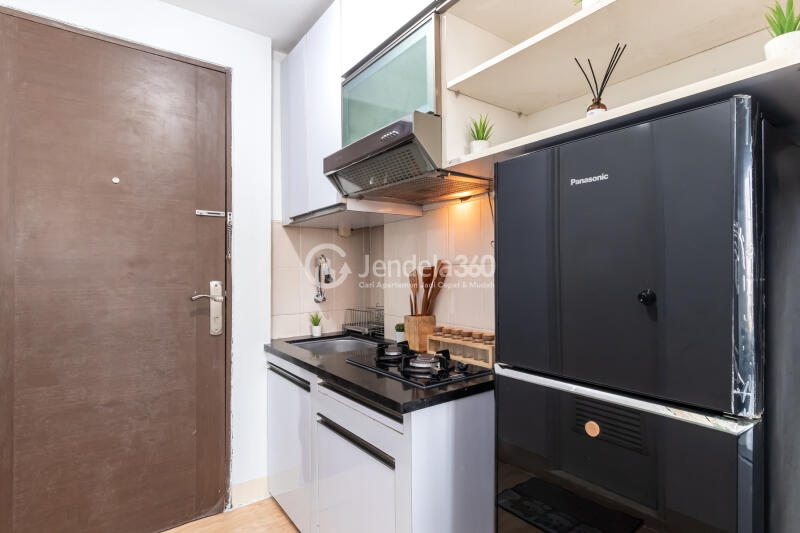 Kitchen Puri Park View Apartment Studio Fully Furnished