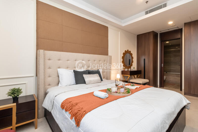 Bedroom Low Floor 1BR Apartment with  View at Pondok Indah Residence