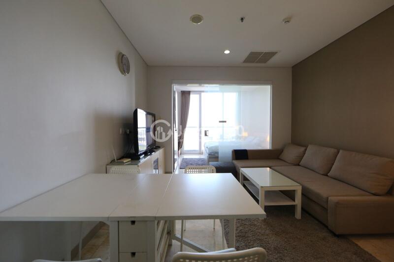 Bedroom 1BR Apartment with  View at Dago Suites Apartment