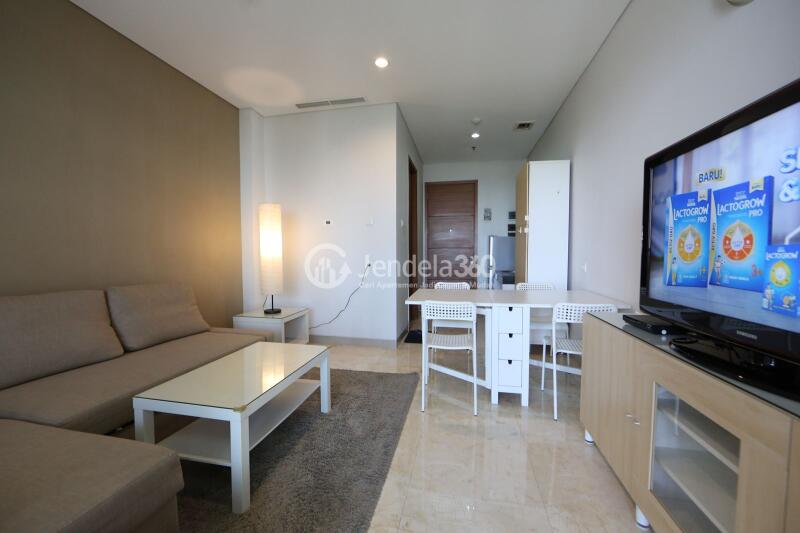 Bedroom 1BR Apartment with  View at Dago Suites Apartment