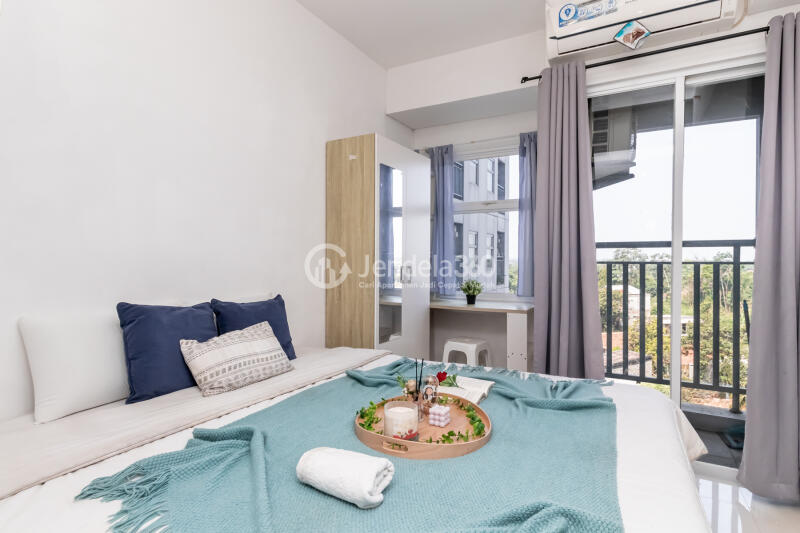 Bedroom Excellent Studio Apartment at Serpong Garden Apartment Low Floor