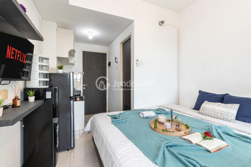 Bedroom Excellent Studio Apartment at Serpong Garden Apartment Low Floor