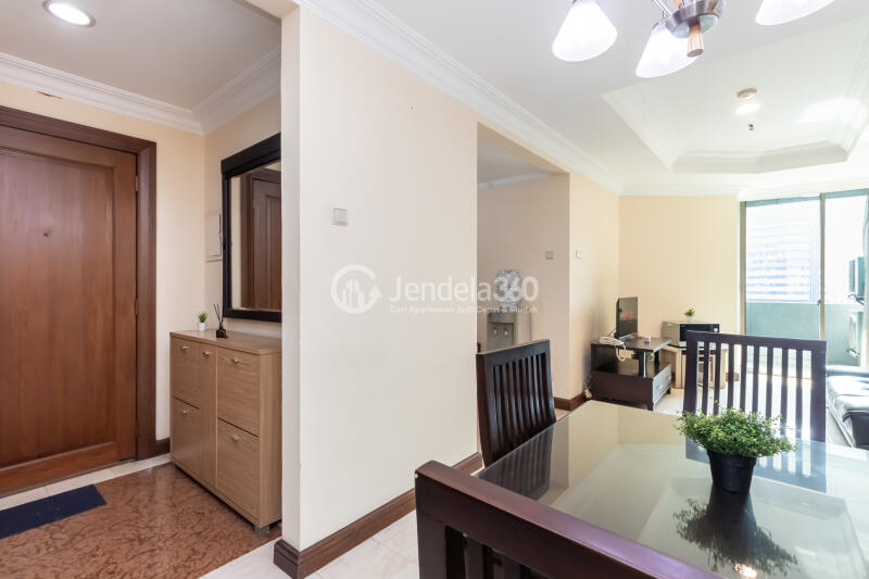 Dining Room Low Floor 1BR Apartment with  View at Puri Imperium Apartmentjl Kuningan Madya kav 5 GunturSetiabudi jaksel