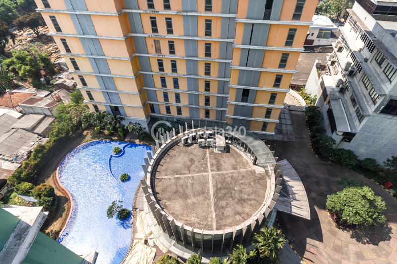Balcony 1BR Apartment with  View at Pejaten Park Residence