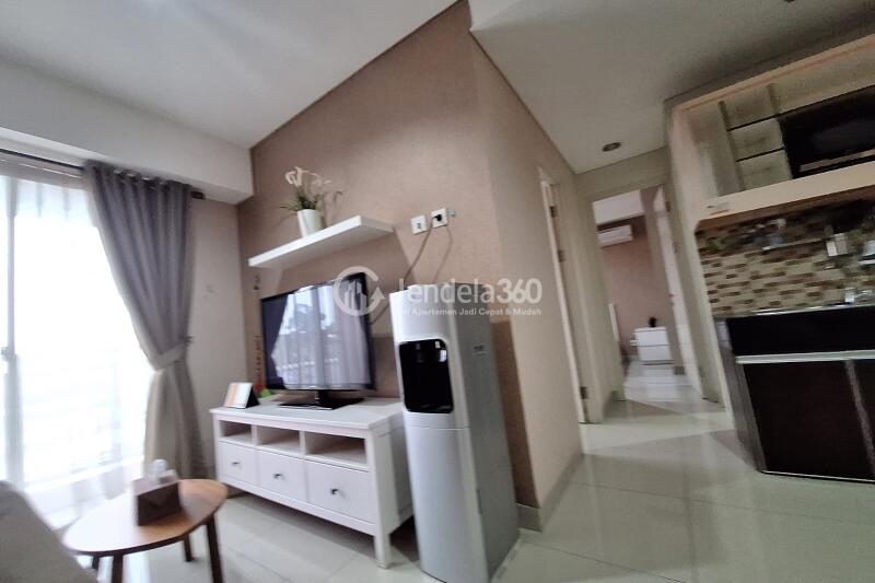 Living Room 2BR Trivium suite Apartment at Low Floor