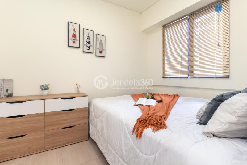 Bedroom 1 Low Floor 2BR Apartment with  View at Meikarta Apartment
