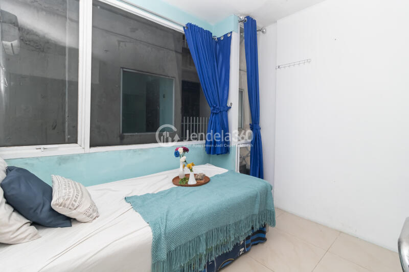 Bedroom Low Floor Studio Apartment with  View at Saladdin Mansion