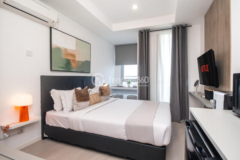 Bedroom Studio Antasari Place Apartment at Middle Floor