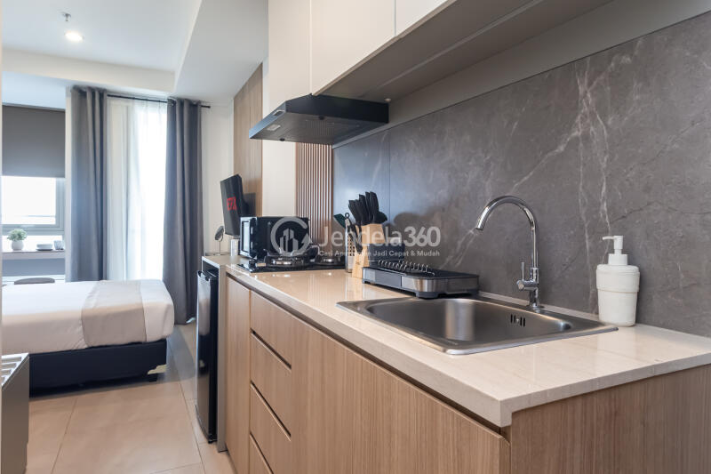 Kitchen Studio Antasari Place Apartment at Middle Floor