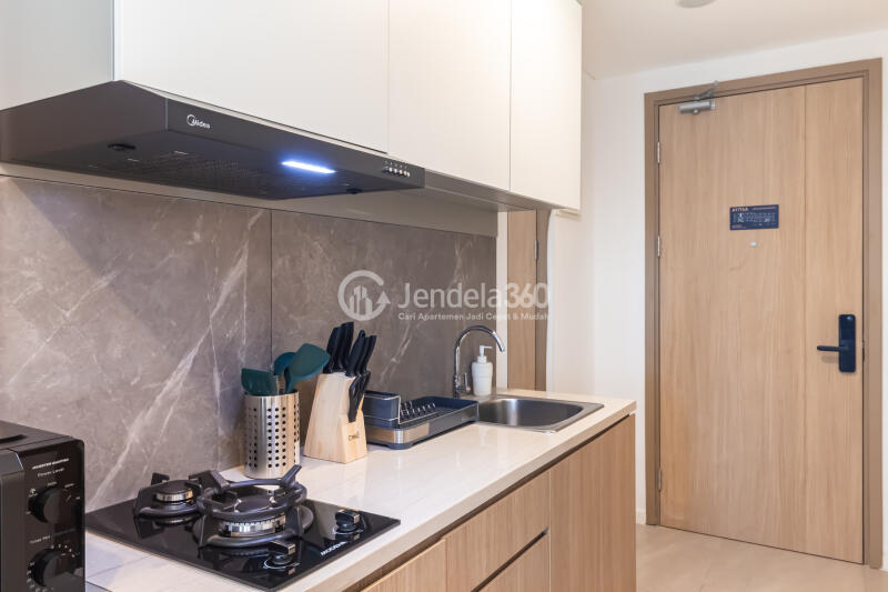 Kitchen Studio Antasari Place Apartment at Middle Floor