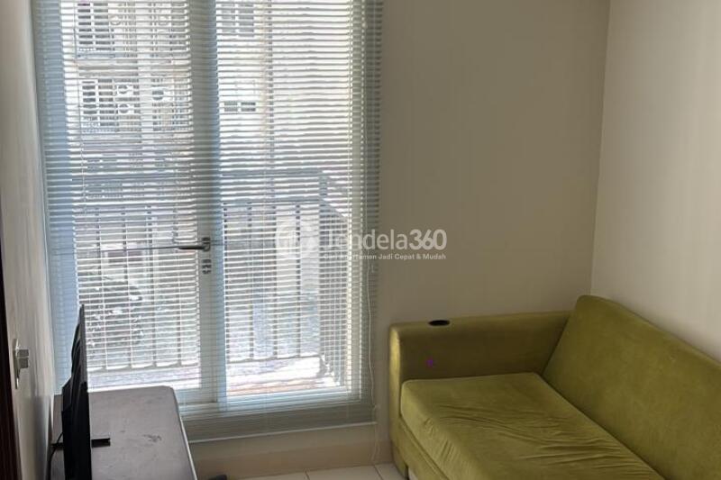 Living Room Stylish 2BR Apartment Low Floor with  View at Podomoro Golf View Apartment