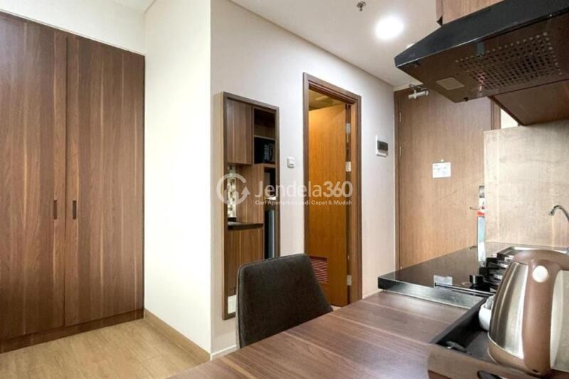 Bedroom Low Floor Studio Apartment with  View at Kawana Golf Residence