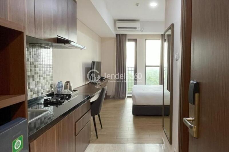 Bedroom Low Floor Studio Apartment with  View at Kawana Golf Residence