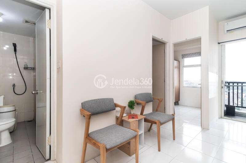 Living Room 2BR Apartment with  View at Kota Ayodhya Apartment