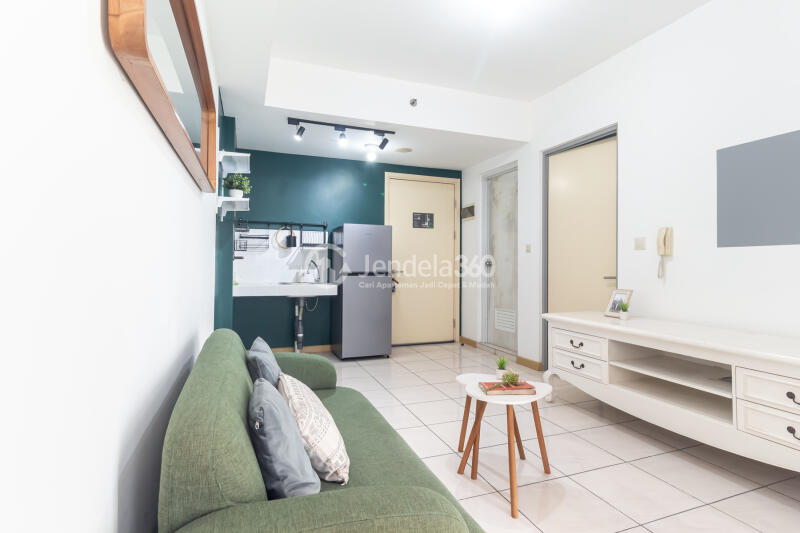 Living Room 2BR M Town Residence Serpong Apartment at Low Floor