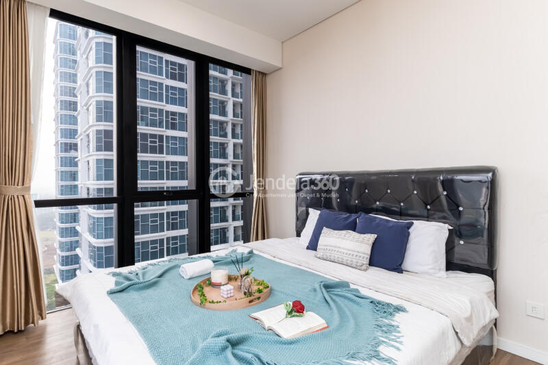 Bedroom 1 Well Located 2BR Apartment at Yukata Suites Low Floor