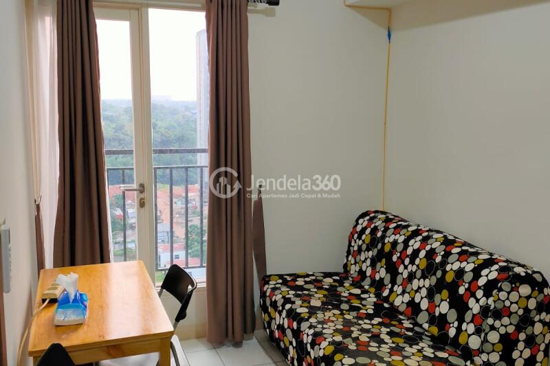Living Room Middle Floor 2BR Apartment with  View at Podomoro Golf View Apartment