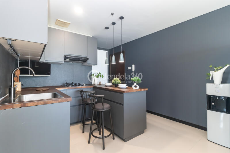 Kitchen 2BR Apartment with  View at Green Bay Pluit Apartment