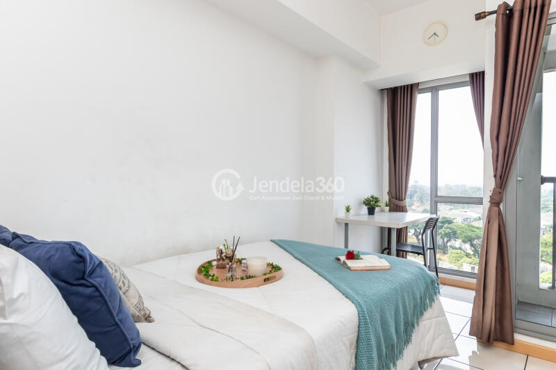 Bedroom Studio Apartment with city View at M Town Residence Serpong