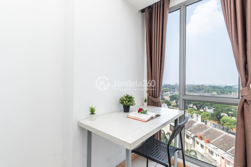 Bedroom Studio Apartment with city View at M Town Residence Serpong