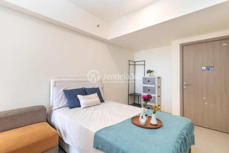 Bedroom Stunning Studio Apartment at Meikarta Apartment Middle Floor