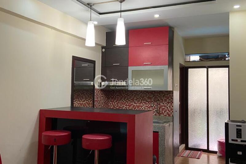 Living Room Elegant 1BR Apartment at Gateway Apartment Cicadas Tower Sapphire