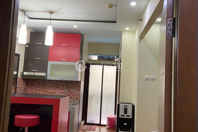 Living Room Elegant 1BR Apartment at Gateway Apartment Cicadas Tower Sapphire