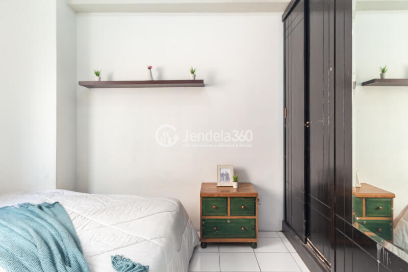 Bedroom 1 2BR Apartment with City View at Kalibata City Apartment