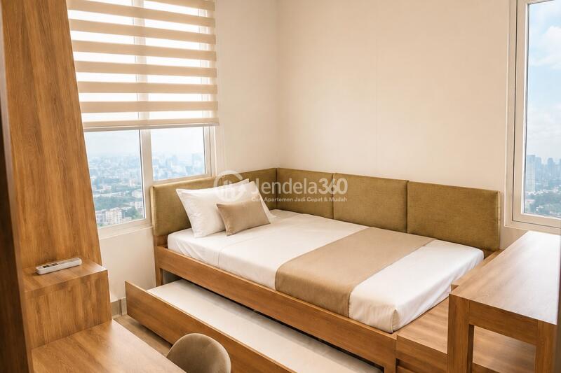 Bedroom 2 Strategic Location 2BR Apartment High Floor with City View at AKR Gallery West Residence