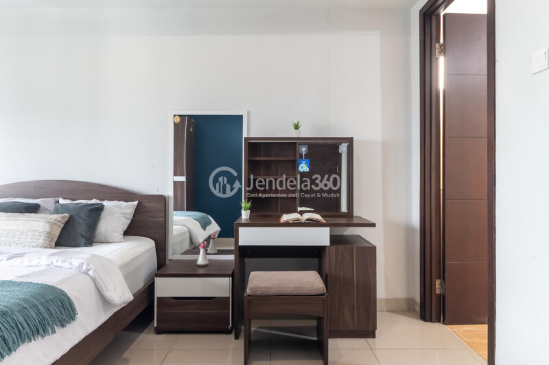 Bedroom 1 High Floor 3BR Apartment with city View at Aspen Residence Apartment