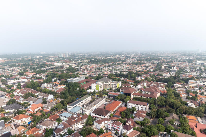 Balcony 1BR Fatmawati City Center Apartment at High Floor