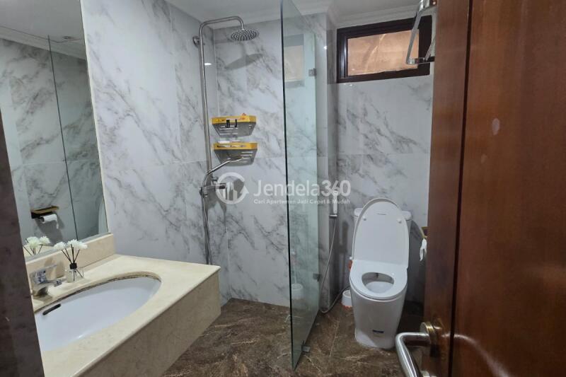 Bedroom 3BR Apartment with city View at Sudirman Tower Condominium